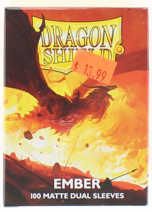 Dragon Shield - 100 Dual Matte Ember