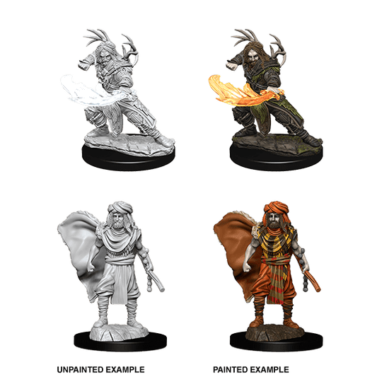 D&D Mini's : Human Male Druid