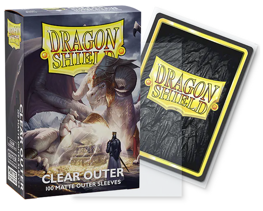 Dragon Shield - Outer Sleeves Matte Clear