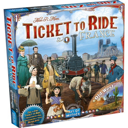 Ticket To Ride Map Collection 6: France and Old West