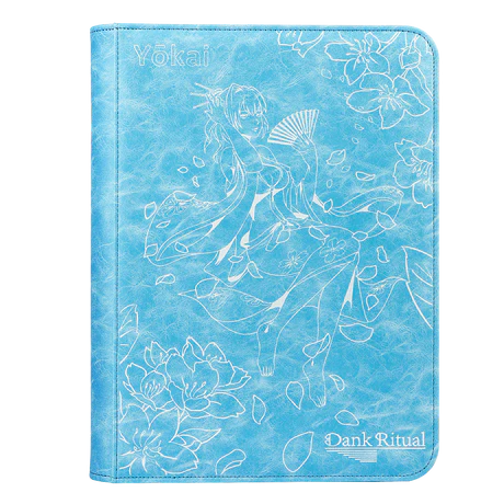 Dank Ritual Yokai Binder Blue/White 9 Pocket