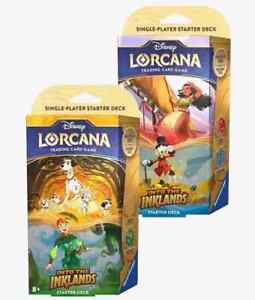 Disney Lorcana Into the Inklands Starter Deck Amber & Emerald