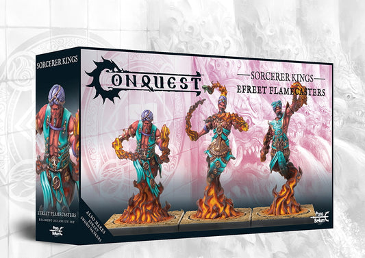 Sorcerer Kings: Efreet Flamecasters/Sword Dancers (Dual Kit)