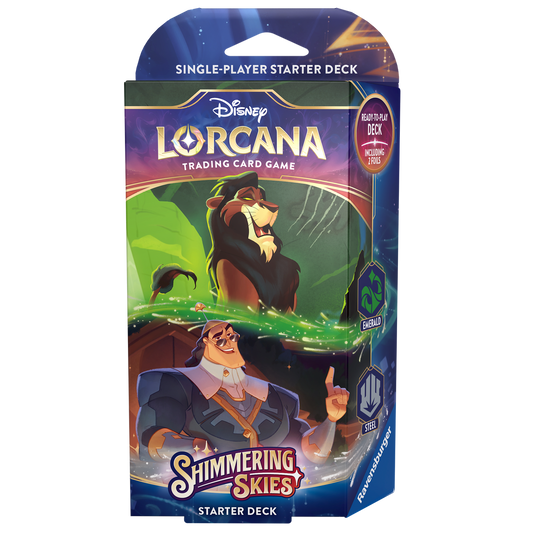 Shimmering Skies Starter Deck: Kronk & Scar (Emerald and Steel)