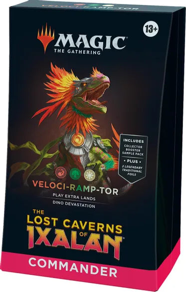 Lost Caverns of Ixalan Commander Veloci-Ramp-Tor