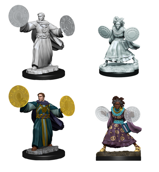 D&D Mini: Critical Role Human Graviturgy and Chronurgy Wizards