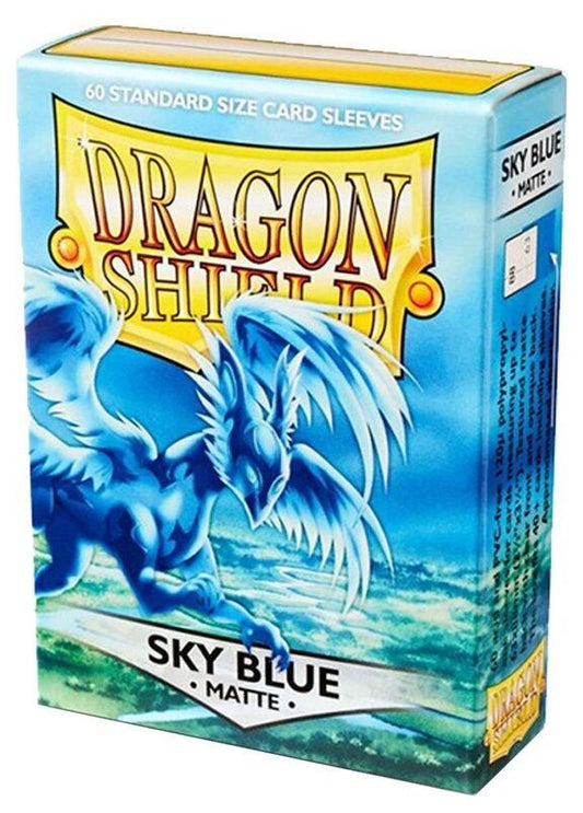 Dragon Shield - Standard Sleeves Matte Sky Blue 60 Pcs