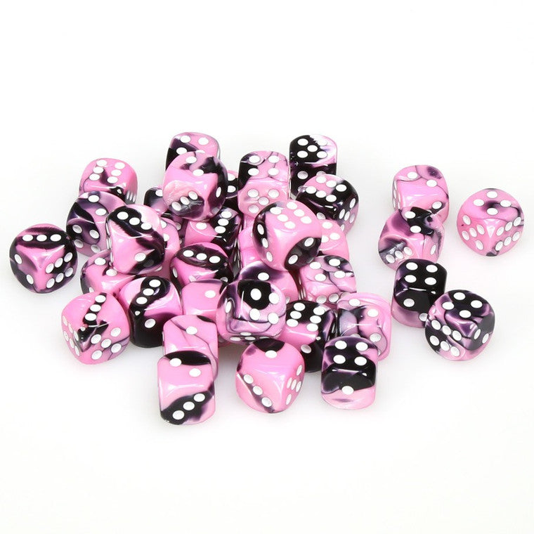 CHX 26830 Gemini 12mm D6 Black-Pink w/ White
