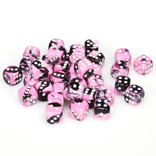 CHX 26830 Gemini 12mm D6 Black-Pink w/ White