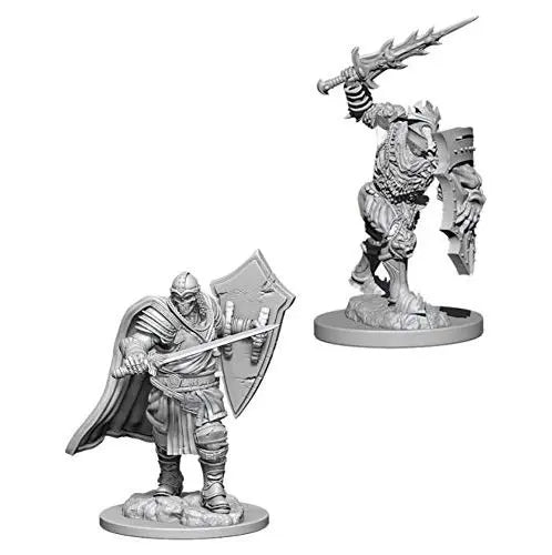 Wizkids Nolzur's Marvelous Unpainted Miniatures: Death Knight & Helmed Horror