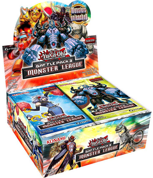 Yugioh Battle Pack 3 Monster League Booster Box (Slightly Worn Box)
