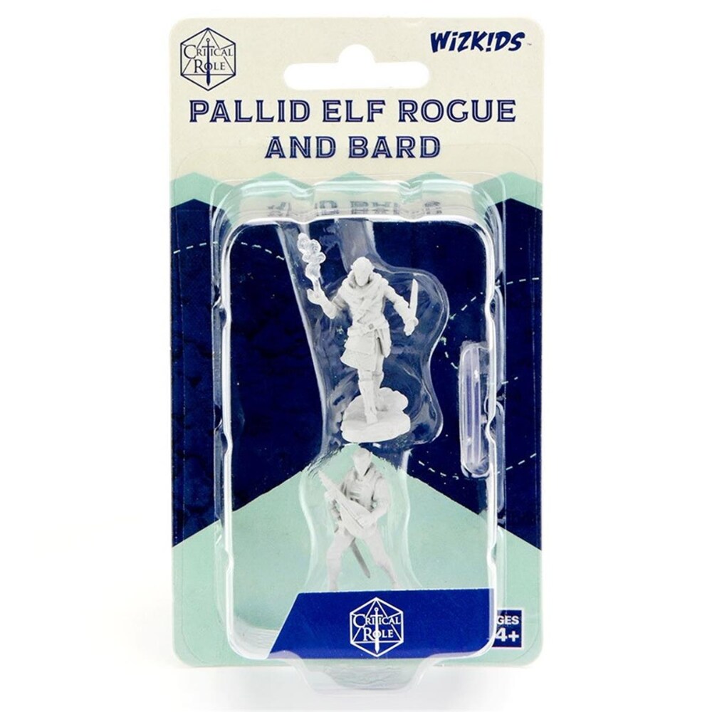 D&D Mini: Critical Role Pallid Elf Rogue and Bard