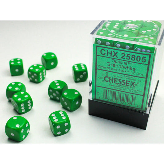 CHX 25805 Opaque: 36D6 Green/White