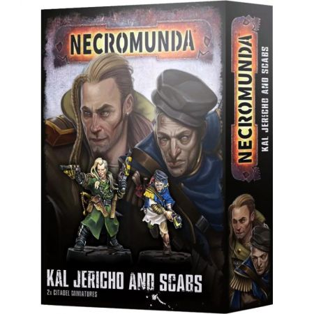 Necromunda Kal Jericho and Scabs