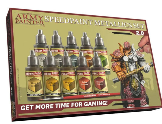Army Painter Speedpaint - Metallics Set 2.0