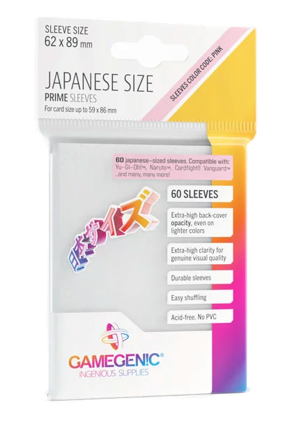 Japanese Prime White Sleeves