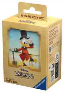 Disney Lorcana Into the Inklands Deckbox Scrooge McDuck