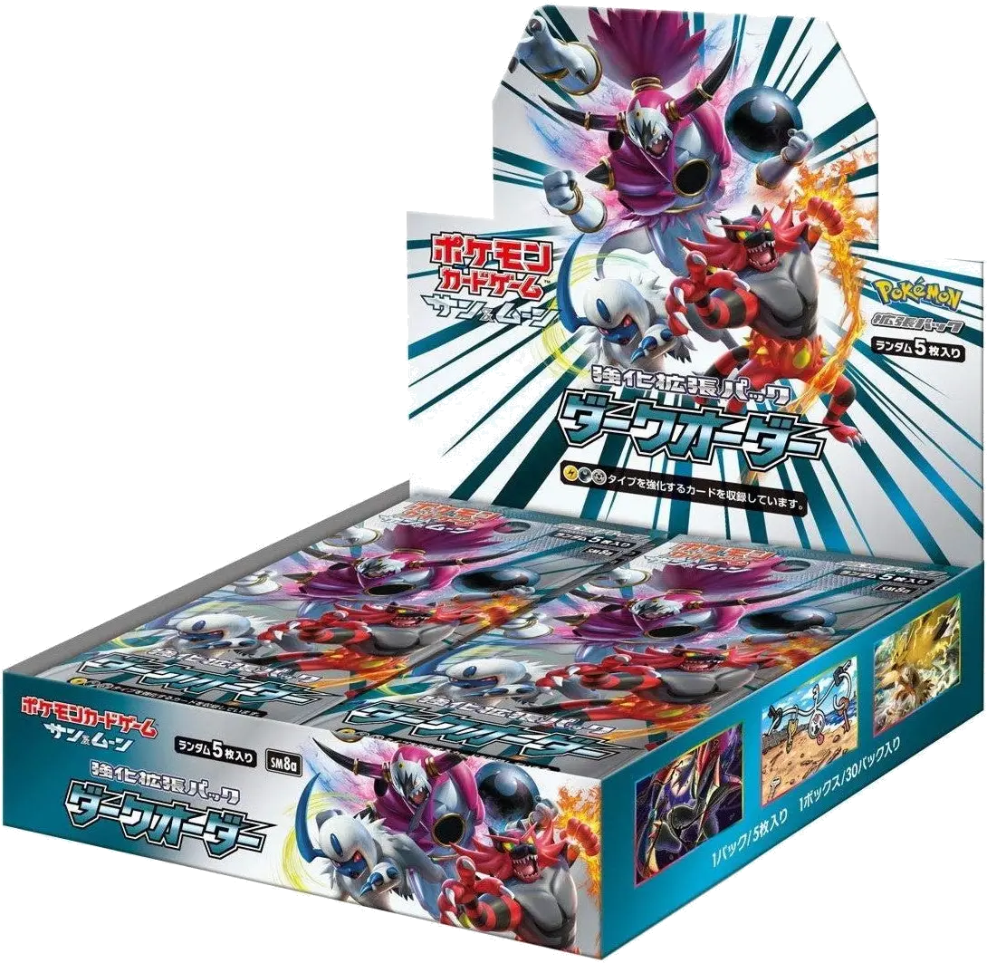 Pokemon CARD Sun & Moon Reinforcement Expansion Pack - Dark Order BOX SM8a