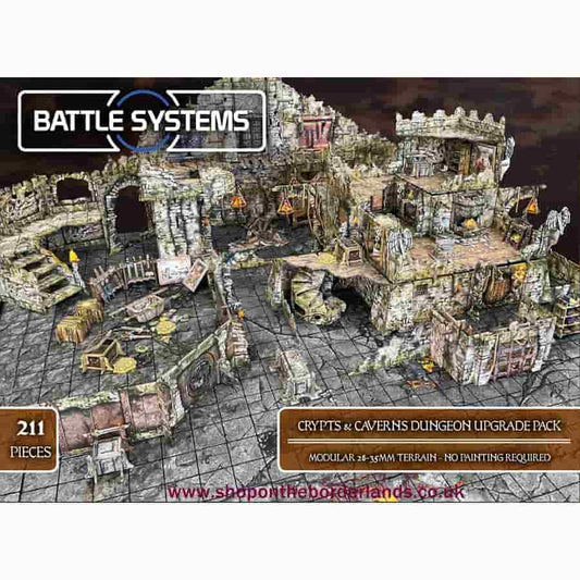 Battle Systems Crypts & Caverns Dungeon Upgrade Pack