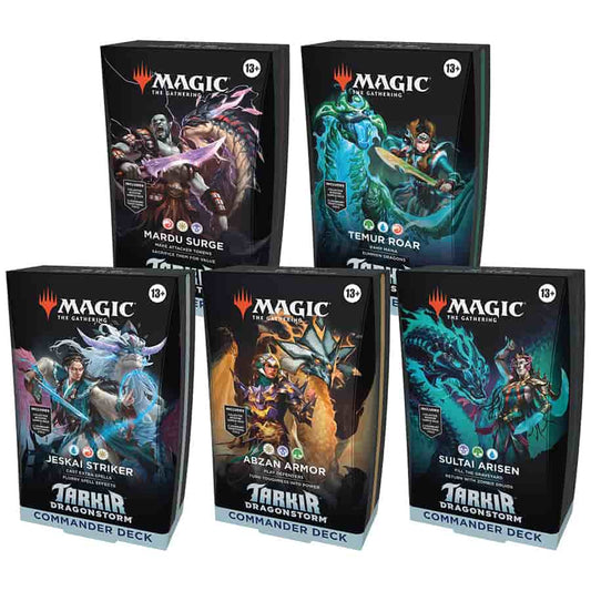 Tarkir Dragonstorm - 5 Deck Bundle