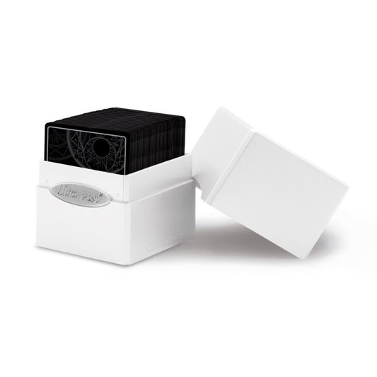Satin Cube - Arctic White