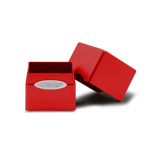 Satin Cube - Apple Red