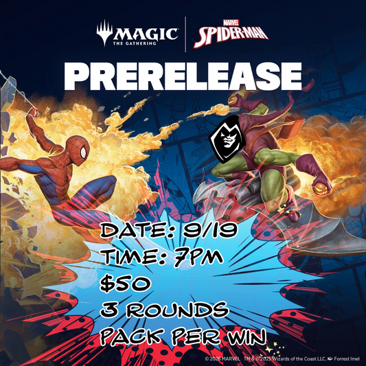 Spider-Man Prerelease Event 9/19