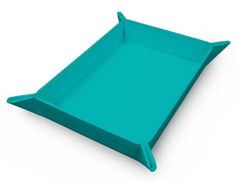 Ultra Pro Magnetic Foldable Dice Rolling Tray: Vivid Teal