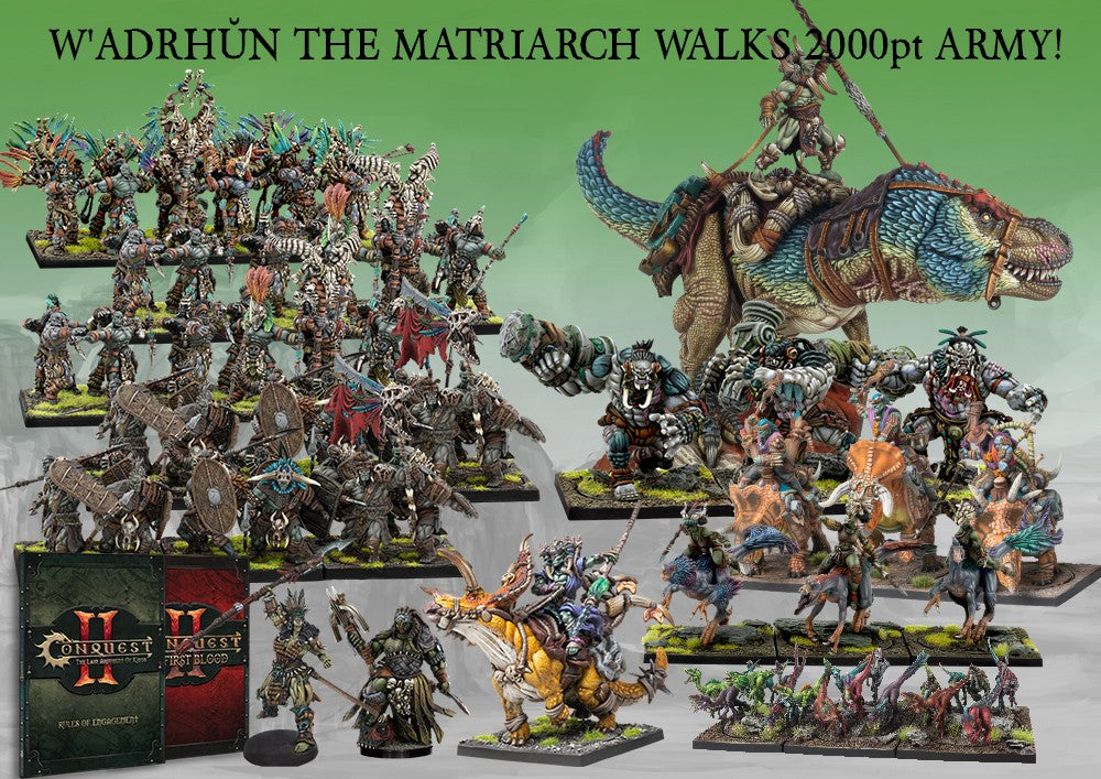 W’adrhŭn Charge of the Tribes 2000pt Army