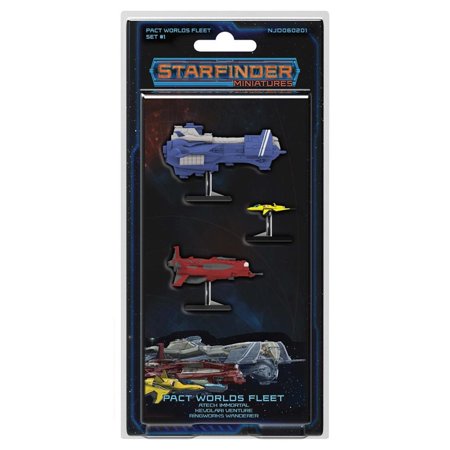 Starfinder Miniatures: Pact World Fleet Set 1