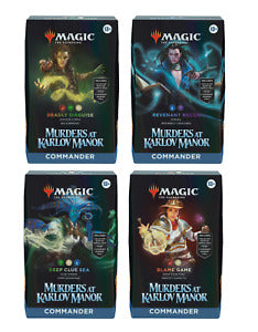 Murders at Karlov Manor 4 Commander Decks