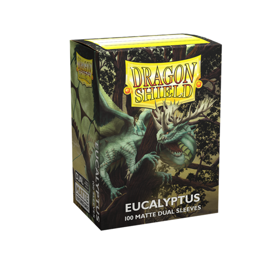 Dragon Shield - 100 Dual Matte Eucalyptus