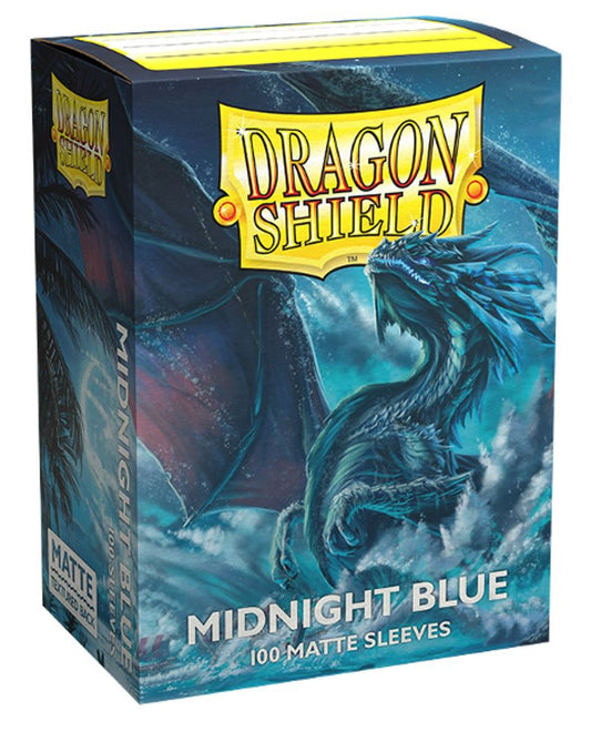Dragon Shield - 100 Matte Midnight Blue