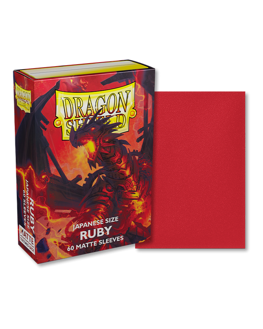 Dragon Shield - JP 60 Matte Ruby