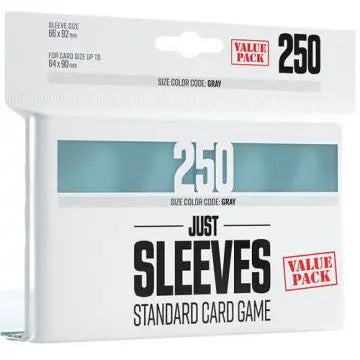 250 Just Sleeves Standard - Value Pack