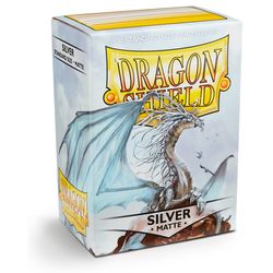 Dragon Shield - 100 Matte Silver