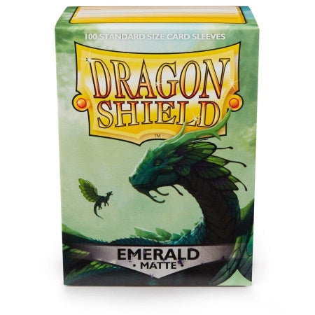 Dragon Shield - 100 Matte Emerald