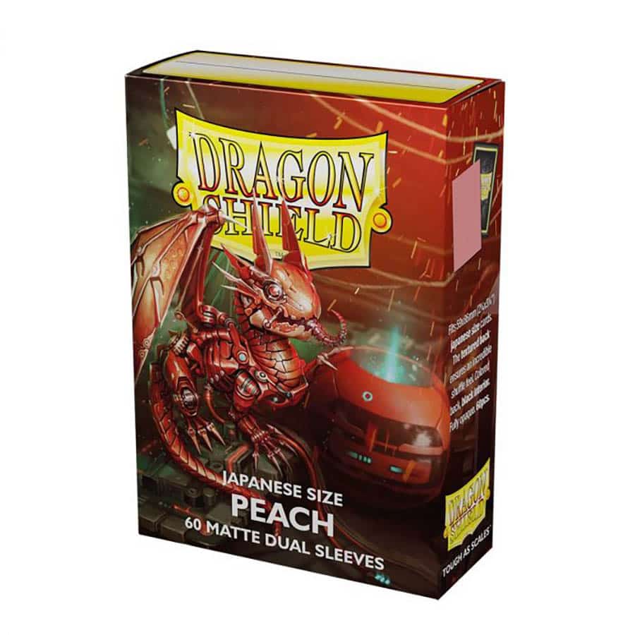 Dragon Shield - 100 Dual Matte Peach