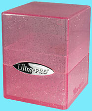 Satin Cube - Glitter Pink