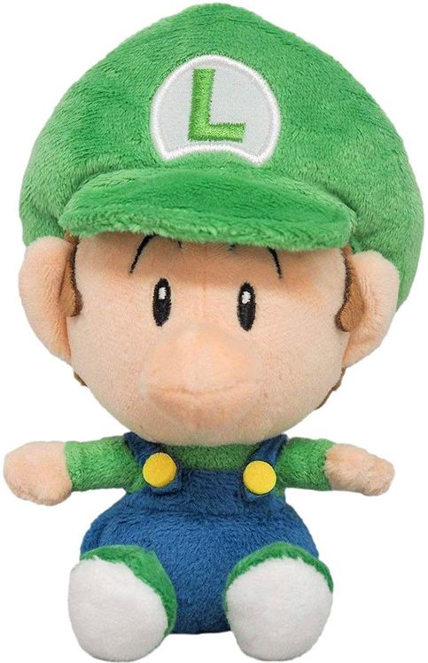 Super Mario Bros Baby Luigi Plush
