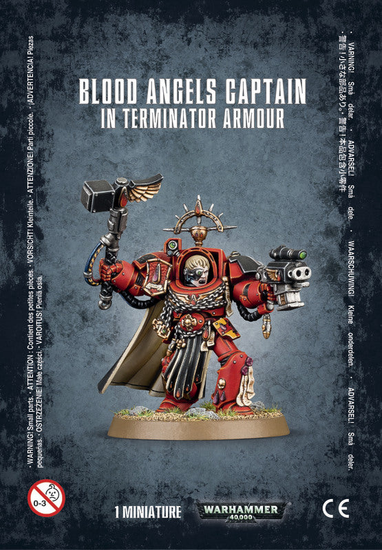 Blood Angels Captain in Terminator Armor