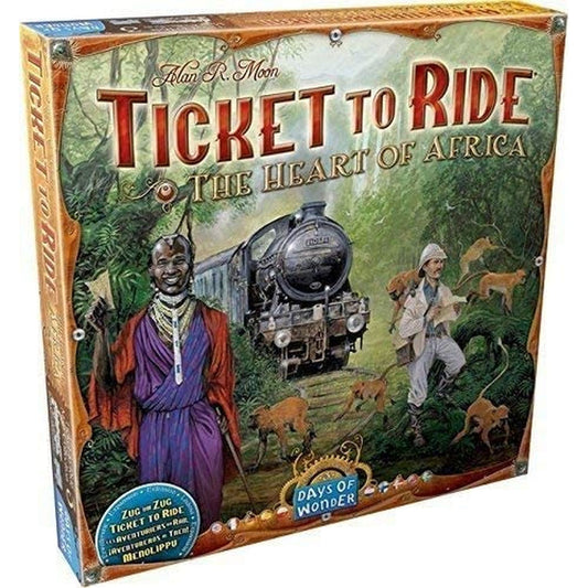 Ticket to Ride Map Collection 3: The Heart of Africa