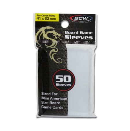 Mini Board Game Sleeves (American)