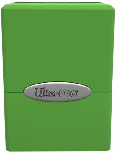Satin Cube - Lime Green