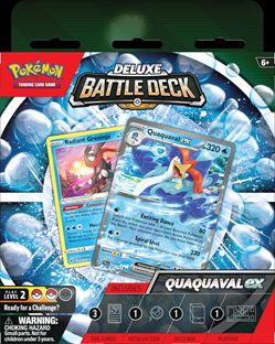 Deluxe Battle Deck - Meowscarada EX/Quaquaval EX