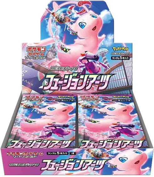 Pokemon Card Game Sword & Shield S8 Fusion Arts Booster Pack Box
