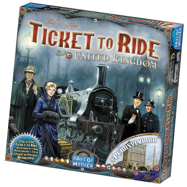 Ticket to Ride Map Collection 5: United Kingdom Map