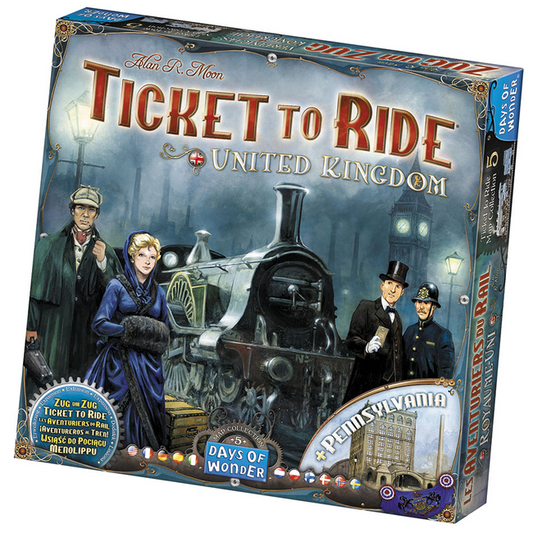 Ticket to Ride Map Collection 5: United Kingdom Map