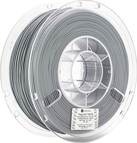 Polylite PETG True Grey (1.75mm) (1kg)