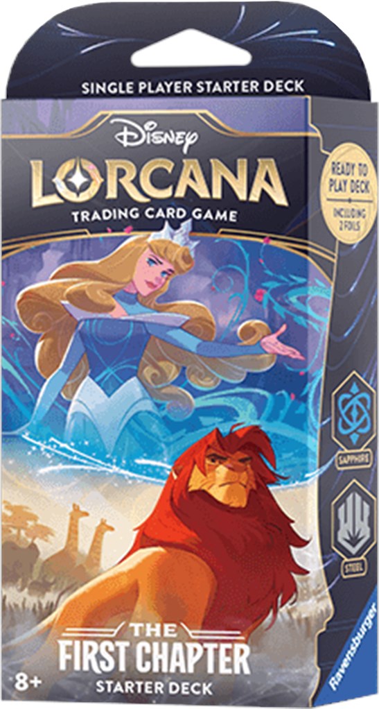 Disney Lorcana Starter Deck Sleeping Beauty and Simba